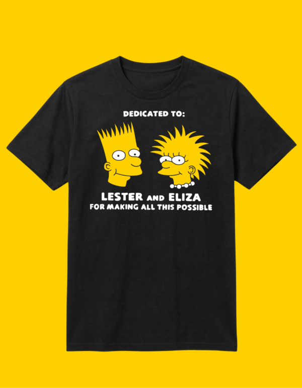 Polera Edición Lester y Eliza