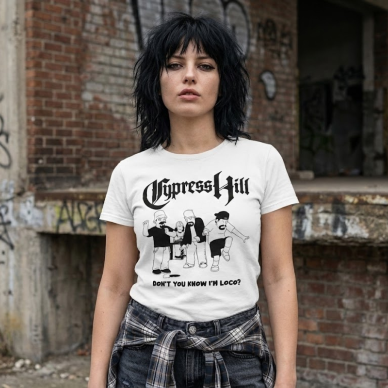 Polera Cypress Hill - Los Simpsons