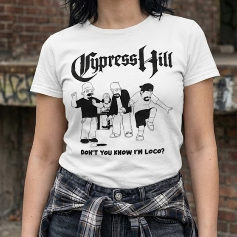 Polera Cypress Hill - Los Simpsons