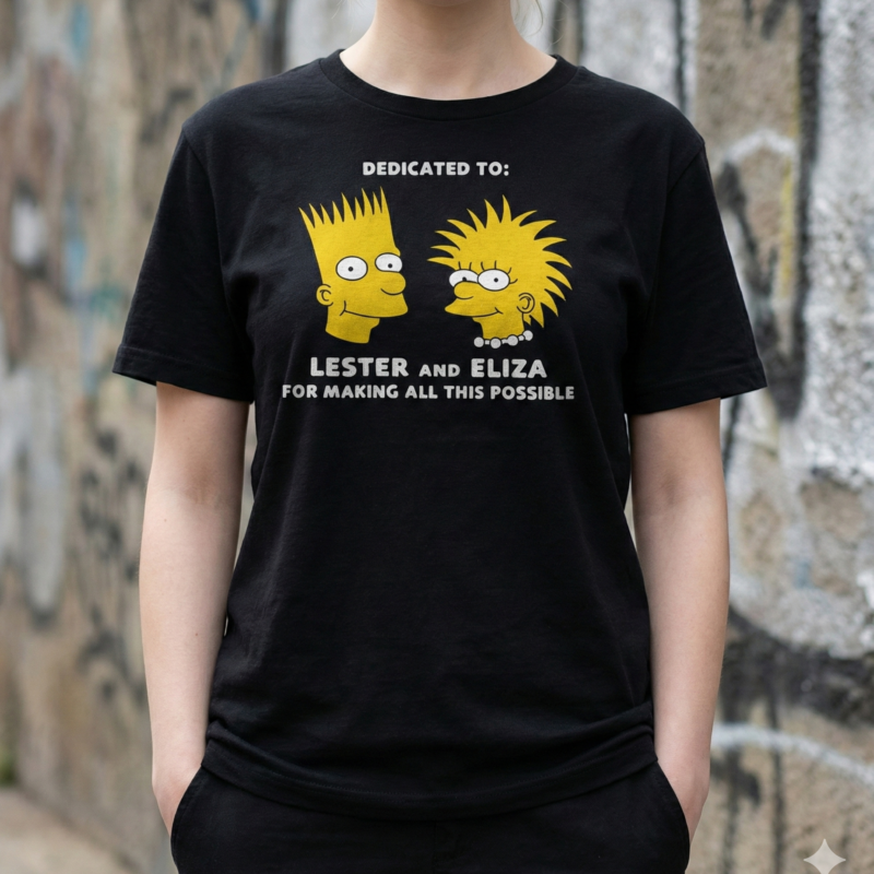 Polera Edici&oacute;n Lester y Eliza