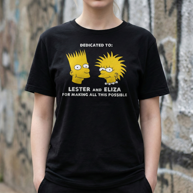 Polera Edición Lester y Eliza