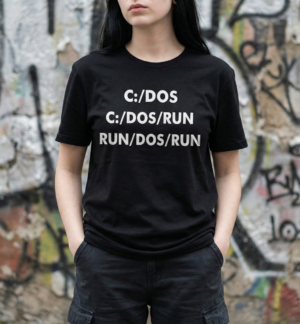 Polera "Run DOS Run"