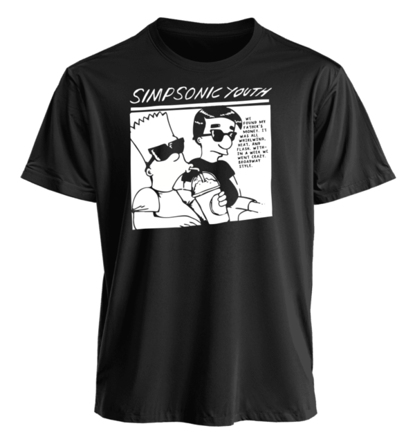 Polera "Simpsonic Youth" - Goo Album Parody