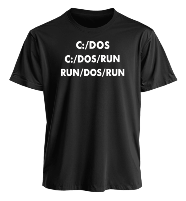 Polera "Run DOS Run"