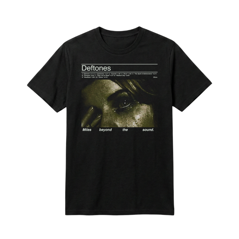 Polera Deftones - "Miles Beyond the Sound"