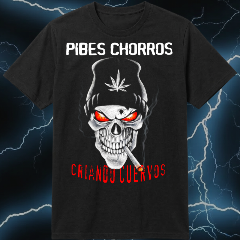 Polera Pibes Chorros "Criando Cuervos"