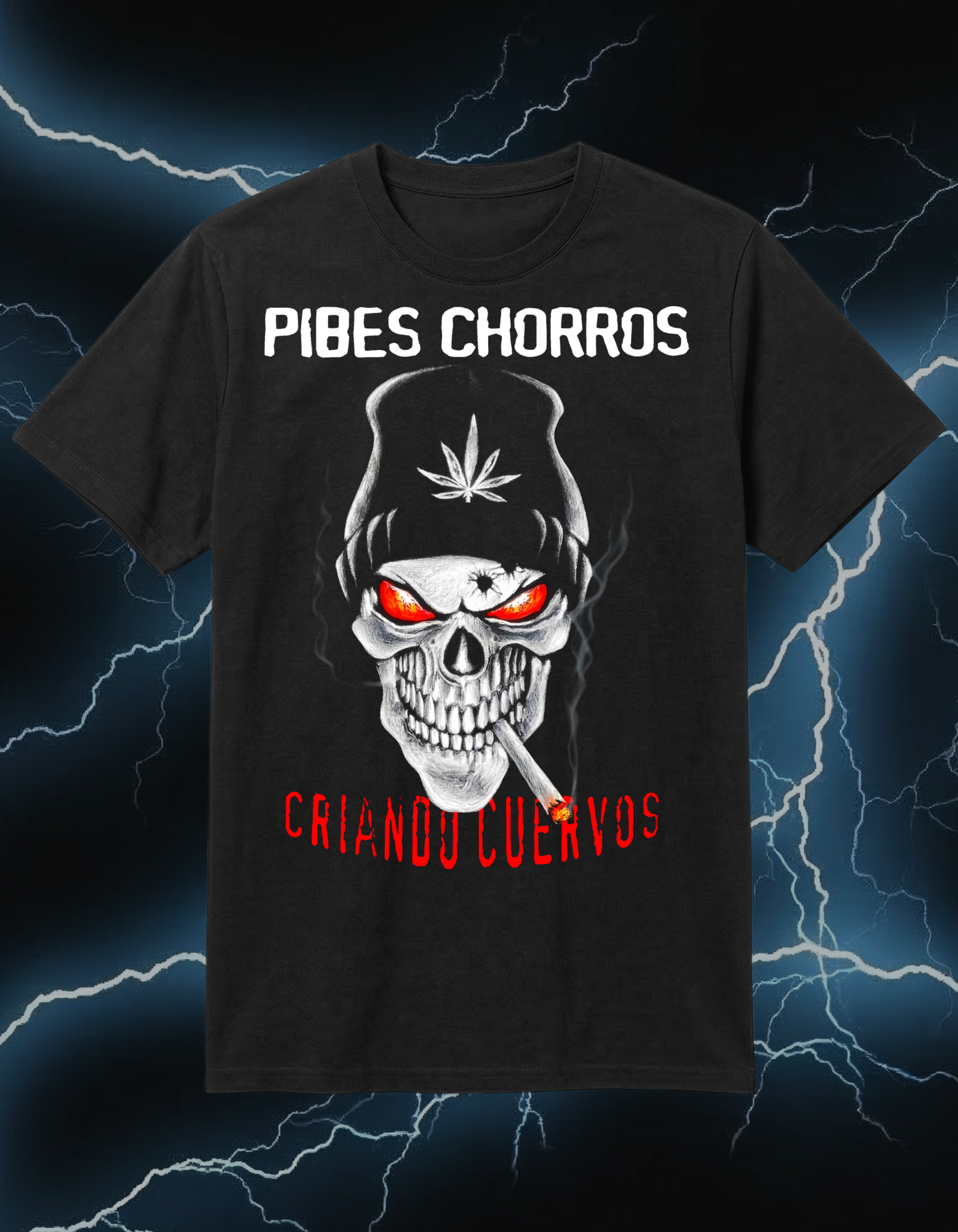 Polera Pibes Chorros "Criando Cuervos"