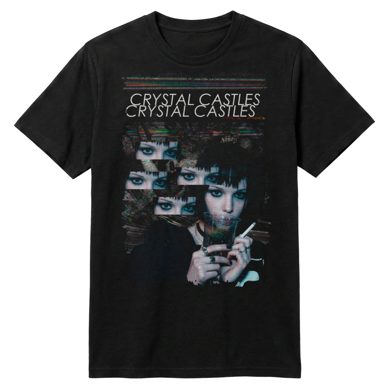 Polera Crystal Castles - Est&eacute;tica Glitch & Alice Glass Tribute