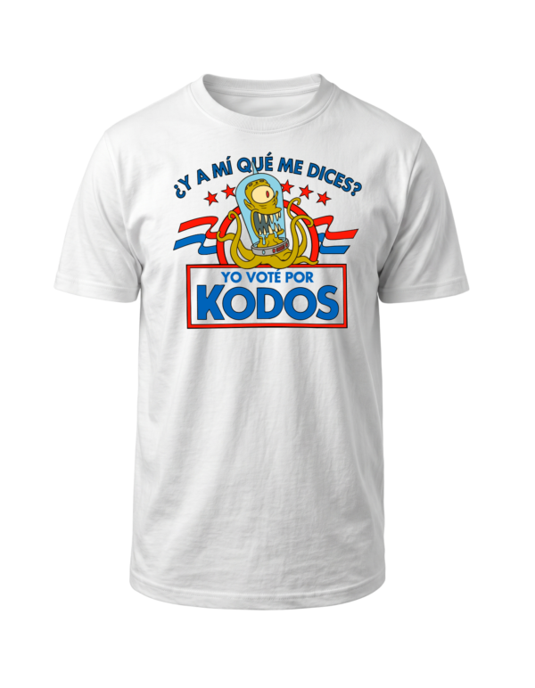 Polera Los Simpson "Yo voté por Kodos" UNISEX