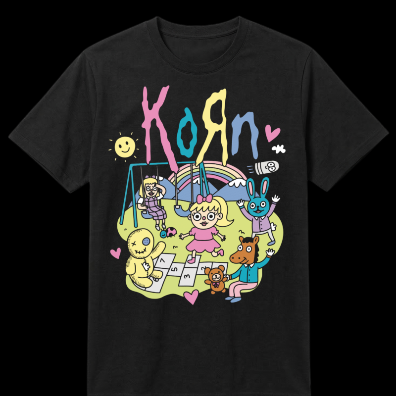 Polera KoRn &ndash; Childhood Playground Edition