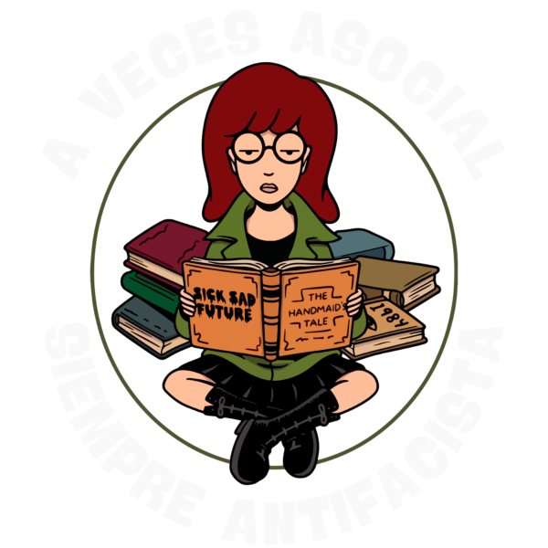 Polera Daria Morgendorffer - A Veces Asocial, Siempre Antifascista