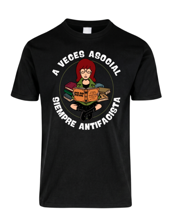 Polera Daria Morgendorffer - A Veces Asocial, Siempre Antifascista