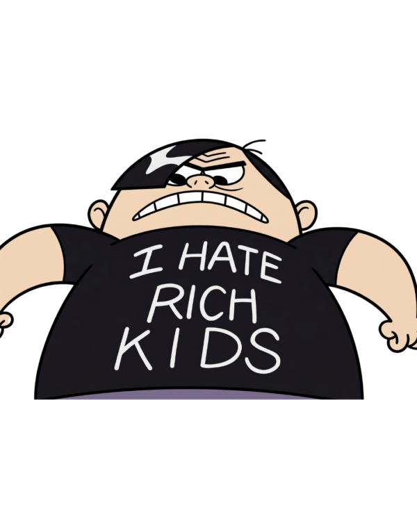 Polera "I Hate Rich Kids" - El Laboratorio de Dexter